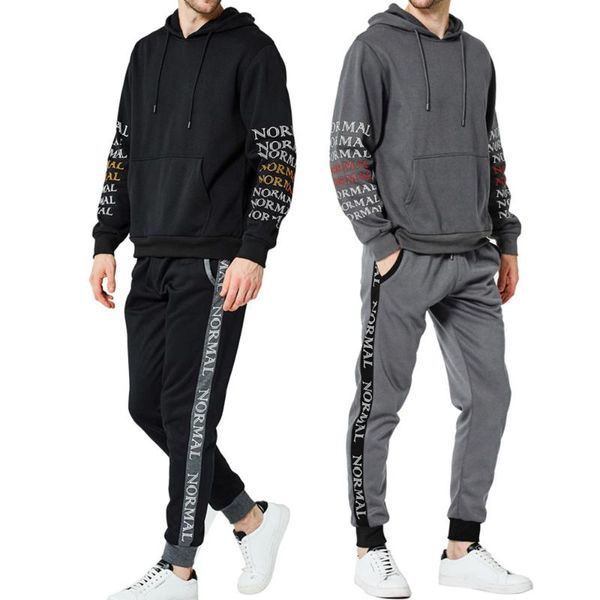 men's autumn winter letters sweatshirt pants sets sports suit tracksuit in stock fast shipment dropshipping, Gray
men's autumn winter letters sweatshirt pants sets sports suit tracksuit in stock fast shipment dropshipping, Gray
