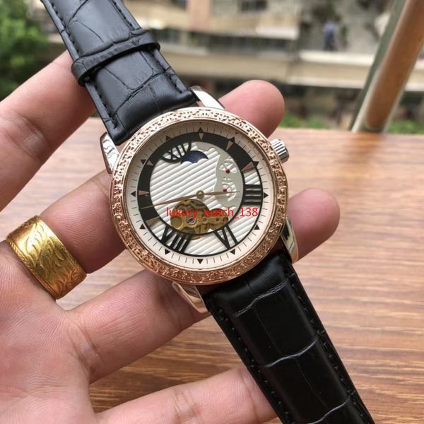 luxury hollowed-out flower import machinery movement, fine steel case italian leather watch band, wear-resistant super mirror men watches lu, Slivery;brown
luxury hollowed-out flower import machinery movement, fine steel case italian leather watch band, wear-resistant super mirror men watches lu, Slivery;brown