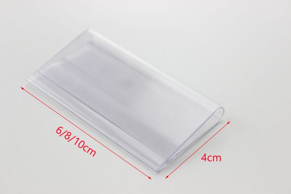 10/8/6cmx4.2cm clear plastic pvc price tag sign label display clip holder for supermarket store wood glass shelf fitting 100pcs
10/8/6cmx4.2cm clear plastic pvc price tag sign label display clip holder for supermarket store wood glass shelf fitting 100pcs
