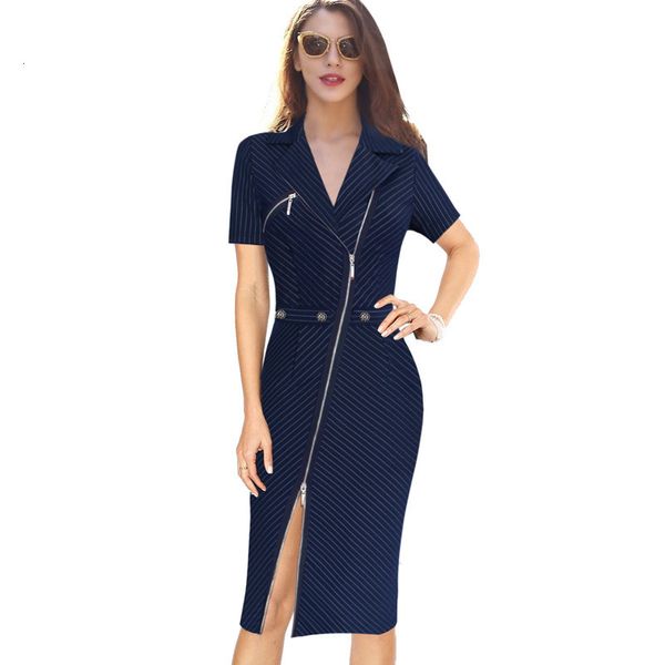 women clothing womens dress women elegant lapel zip moto button work office business party bodycon vestido sheath dress 10079, Black;gray
women clothing womens dress women elegant lapel zip moto button work office business party bodycon vestido sheath dress 10079, Black;gray