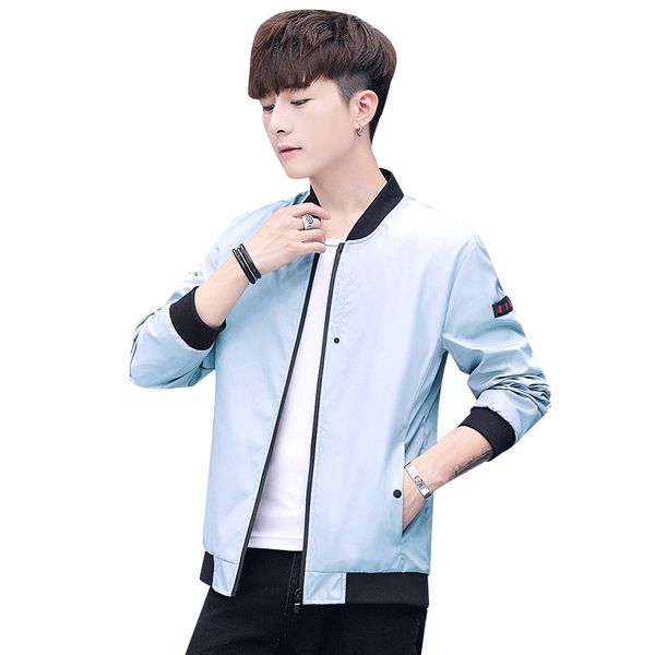 e-baihui men bomber jacket thin slim long sleeve baseball jackets windbreaker zipper windbreaker jacket male outwear brand clothing l696, Black;brown
e-baihui men bomber jacket thin slim long sleeve baseball jackets windbreaker zipper windbreaker jacket male outwear brand clothing l696, Black;brown