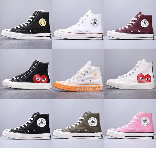 converse 1970s big eyes play chuck 70 heart 70s hi canvas skate shoes classic canvas shoes jointly name skateboard casual shoes
converse 1970s big eyes play chuck 70 heart 70s hi canvas skate shoes classic canvas shoes jointly name skateboard casual shoes