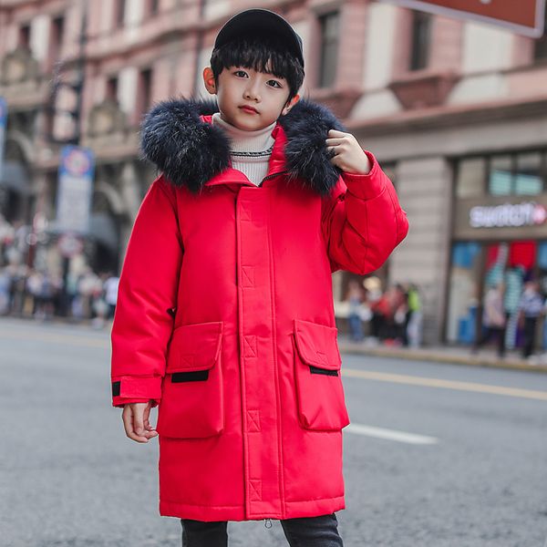 winter children boys clothing 80% white duck down coat toddler boy warm hooded outwear boys winter real raccoon fur collar coat parka, Blue;gray
winter children boys clothing 80% white duck down coat toddler boy warm hooded outwear boys winter real raccoon fur collar coat parka, Blue;gray
