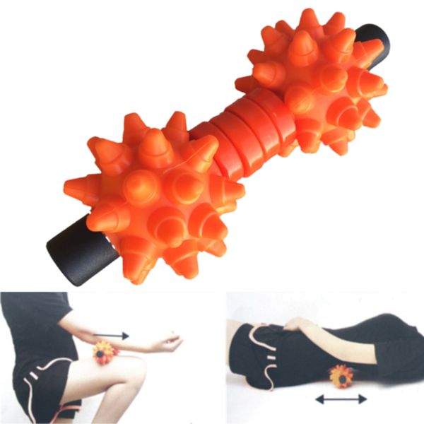 therapy muscle relax fitness stick with point yoga tpr massage roller body office portable spiky ball home pain relief manual
therapy muscle relax fitness stick with point yoga tpr massage roller body office portable spiky ball home pain relief manual