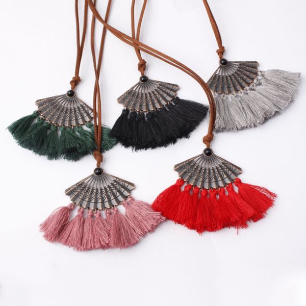 fashion retro ethnic bohemian tassel pendants necklaces for women velvet chain choker necklace boho party jewelry female, Silver
fashion retro ethnic bohemian tassel pendants necklaces for women velvet chain choker necklace boho party jewelry female, Silver