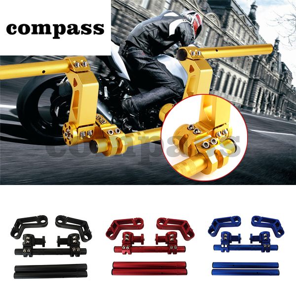 cnc motorcycle handlebar 7/8" adjustable steering removable handle bar system for 125cc pit bike dirt bike motocross scooter
cnc motorcycle handlebar 7/8" adjustable steering removable handle bar system for 125cc pit bike dirt bike motocross scooter
