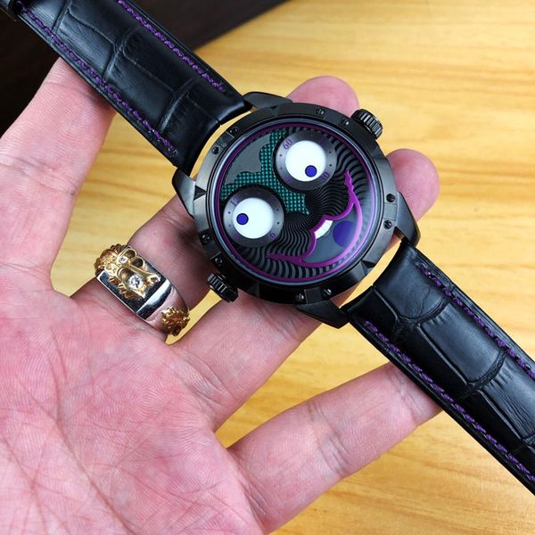 new mens match imported quartz homemade movement daily 20,000 kinds of expression changes unique design 42mm11.8mm luxury watches, Slivery;brown
new mens match imported quartz homemade movement daily 20,000 kinds of expression changes unique design 42mm11.8mm luxury watches, Slivery;brown