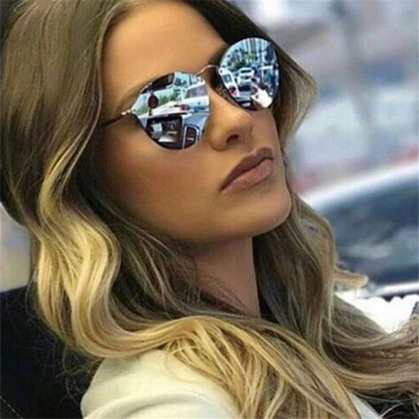 nywooh cat eye sunglasses women luxury coating mirror sun glasses female retro rimless metal eyewear uv400, White;black
nywooh cat eye sunglasses women luxury coating mirror sun glasses female retro rimless metal eyewear uv400, White;black