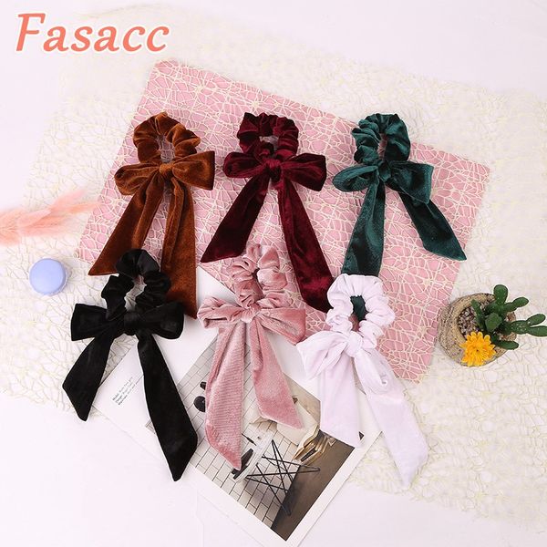 fasacc girl hair rope velvet scrunchies bowknot elastic hair bands for women bow ties ponytail holder accessories a251
fasacc girl hair rope velvet scrunchies bowknot elastic hair bands for women bow ties ponytail holder accessories a251