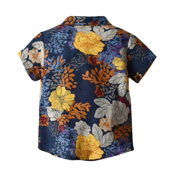 boy kids clothing shirt summer short sleeve turn down collar dark blue flower print 100% cotton summer casual shirt clothing
boy kids clothing shirt summer short sleeve turn down collar dark blue flower print 100% cotton summer casual shirt clothing