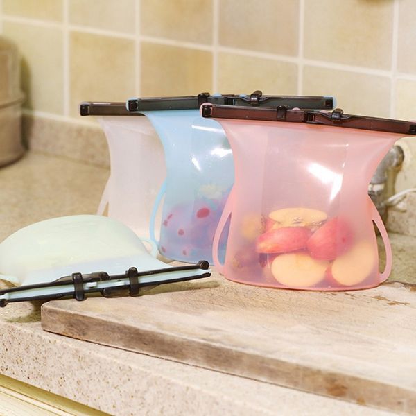 new silicone fresh bags sealed storage refrigerator bags reusable vacuum sealer storage containers kitchen tools
new silicone fresh bags sealed storage refrigerator bags reusable vacuum sealer storage containers kitchen tools