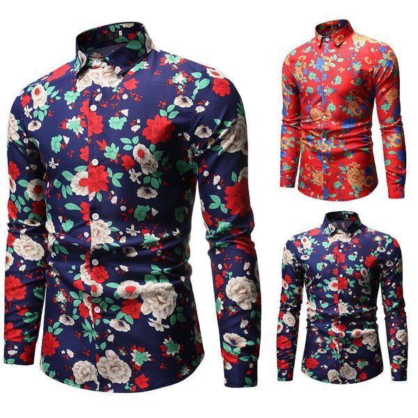 men's casual shirt slim fit men's casual button down printing lapel shirt long sleeve formal dress shirts men male clothing, White;black
men's casual shirt slim fit men's casual button down printing lapel shirt long sleeve formal dress shirts men male clothing, White;black