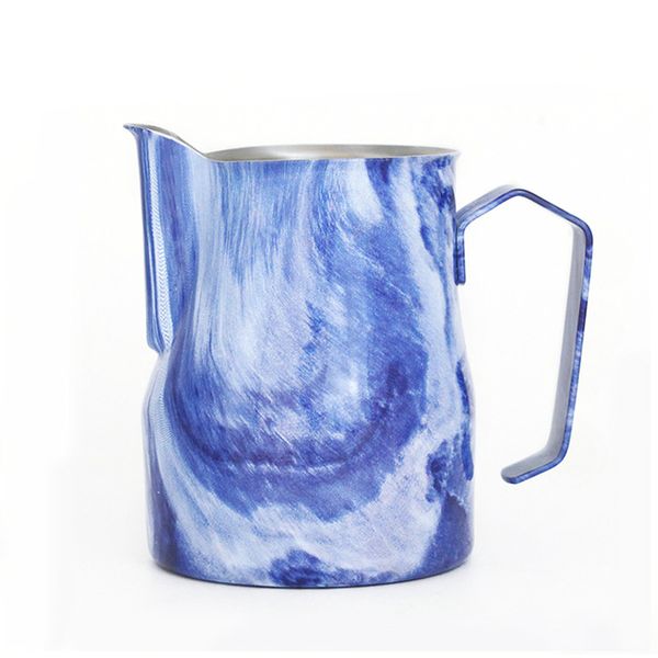 stainless steel frothing pitcher with europa rounded spout, 550ml 
stainless steel frothing pitcher with europa rounded spout, 550ml