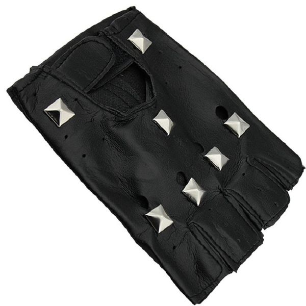1 pair black leather fingerless motorcycle gloves solid female male fashion half finger driving moto bike punk gloves
1 pair black leather fingerless motorcycle gloves solid female male fashion half finger driving moto bike punk gloves