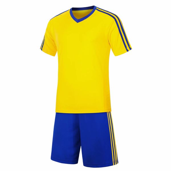 men blank double-sided football team uniforms kits sports clothes tracksuits personality customized football sets with shorts b37-09, Blue;black
men blank double-sided football team uniforms kits sports clothes tracksuits personality customized football sets with shorts b37-09, Blue;black