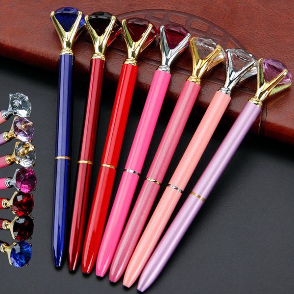 new big diamond ballpoint pens black ink business school office wedding christmas birthday gift ing, Blue;orange
new big diamond ballpoint pens black ink business school office wedding christmas birthday gift ing, Blue;orange
