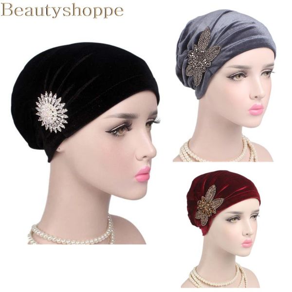 women muslim india cap ladies velvet hat beanie skullies turban chemo cap with beads flower headwear cancer hat inner elegant, Blue;gray
women muslim india cap ladies velvet hat beanie skullies turban chemo cap with beads flower headwear cancer hat inner elegant, Blue;gray