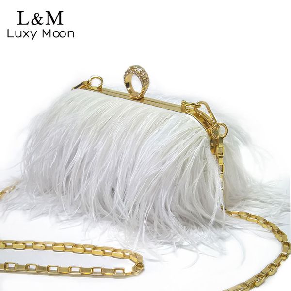 designer ostrich fur feather wallet clutch bag women clutch diamond knuckle rings dinner evening bag chain purses party xa531h
designer ostrich fur feather wallet clutch bag women clutch diamond knuckle rings dinner evening bag chain purses party xa531h