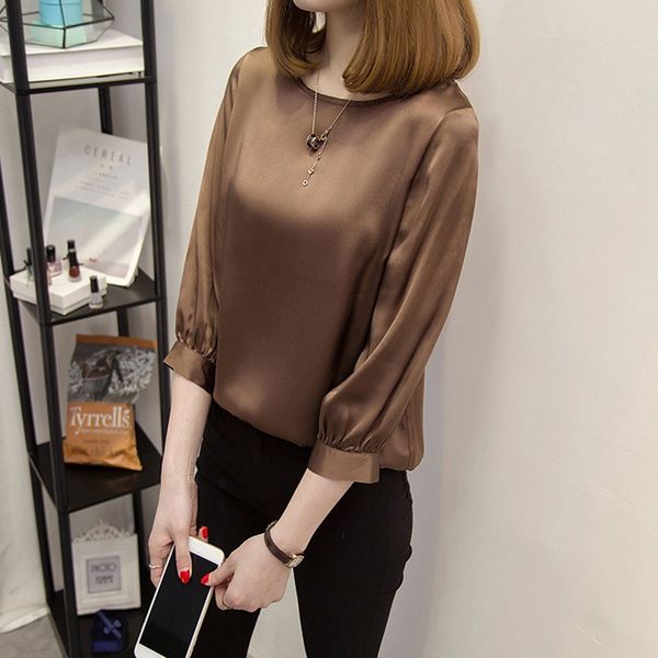 summer t-shirts women casual three quarter sleeve women chiffon plus size female shirt, White
summer t-shirts women casual three quarter sleeve women chiffon plus size female shirt, White