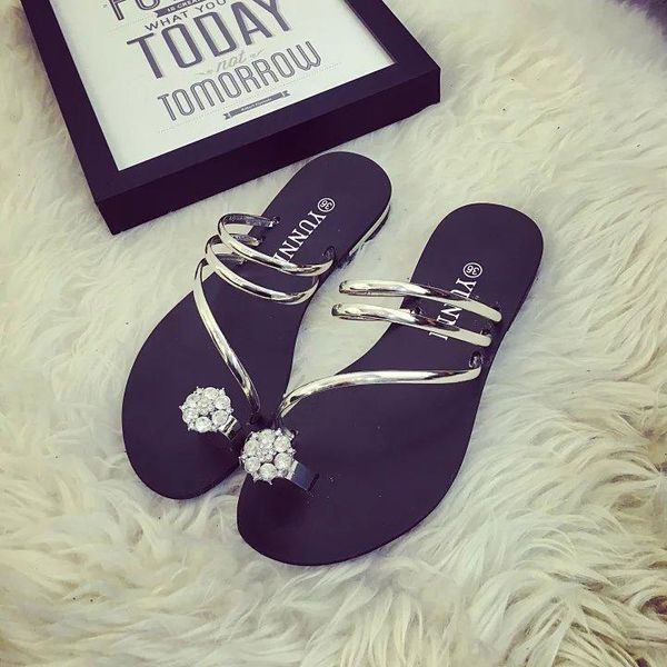 summer new flower flat rubber thong sandals and slippers sandals girls sandals student shoes women shoes, Black
summer new flower flat rubber thong sandals and slippers sandals girls sandals student shoes women shoes, Black