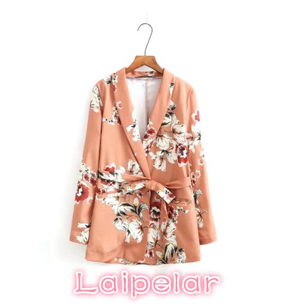jacket women blazers and jackets vintage floral sashes long sleeve coat casual outerwear casaco feminine korean fashion, White;black
jacket women blazers and jackets vintage floral sashes long sleeve coat casual outerwear casaco feminine korean fashion, White;black