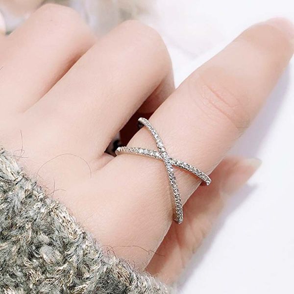 80% real 925 sterling silver rings for women fine jewelry cross cubic zircon female adjustable finger ring gorgeous bague
80% real 925 sterling silver rings for women fine jewelry cross cubic zircon female adjustable finger ring gorgeous bague