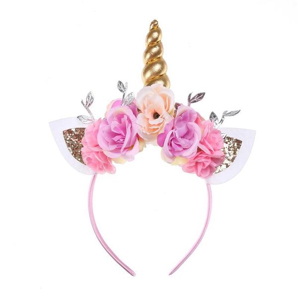 christmas headband women kids party gold/silver unicorn horn headband flower horn girls headwear birthday hairband hair accessor
christmas headband women kids party gold/silver unicorn horn headband flower horn girls headwear birthday hairband hair accessor