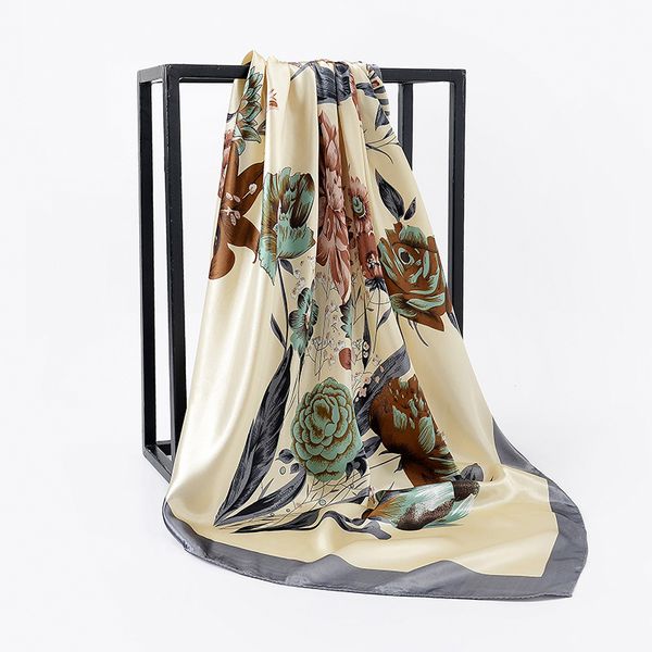 fashion print kerchief women silk satin hair scarf square shawls and wraps elegant hijab scarfs 90*90cm neck scarves for ladies, Blue;gray
fashion print kerchief women silk satin hair scarf square shawls and wraps elegant hijab scarfs 90*90cm neck scarves for ladies, Blue;gray