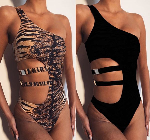 2020 new tiger print one-piece swimsuit europe and america explosion one-shoulder bikini swimsuit 76373, White;black
2020 new tiger print one-piece swimsuit europe and america explosion one-shoulder bikini swimsuit 76373, White;black