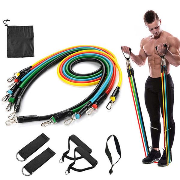 fitness training pull rope 11-piece suit rally male chest expander home suspension belt home multi-function sports equipment
fitness training pull rope 11-piece suit rally male chest expander home suspension belt home multi-function sports equipment