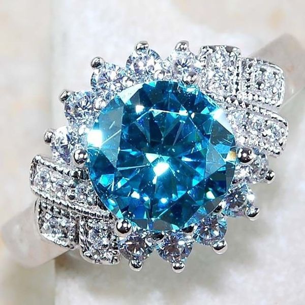 fashion big blue princess crystal stone ring charm jewelry women cz wedding rings promise engagement ring ladies accessories, Slivery;golden
fashion big blue princess crystal stone ring charm jewelry women cz wedding rings promise engagement ring ladies accessories, Slivery;golden