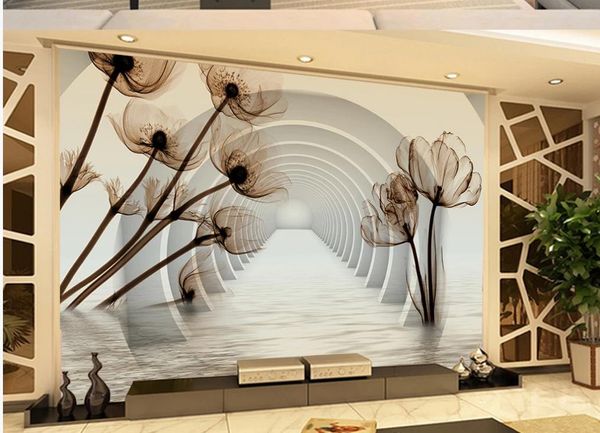 custom p wallpaper three-dimensional transparent flower wallpapers reflection tv living room background wall painting
custom p wallpaper three-dimensional transparent flower wallpapers reflection tv living room background wall painting