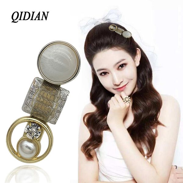 qidian european american elegant lady acrylic material pearl exquisite hair clip gorgeous fashion headwear accessories for women, Golden;white
qidian european american elegant lady acrylic material pearl exquisite hair clip gorgeous fashion headwear accessories for women, Golden;white