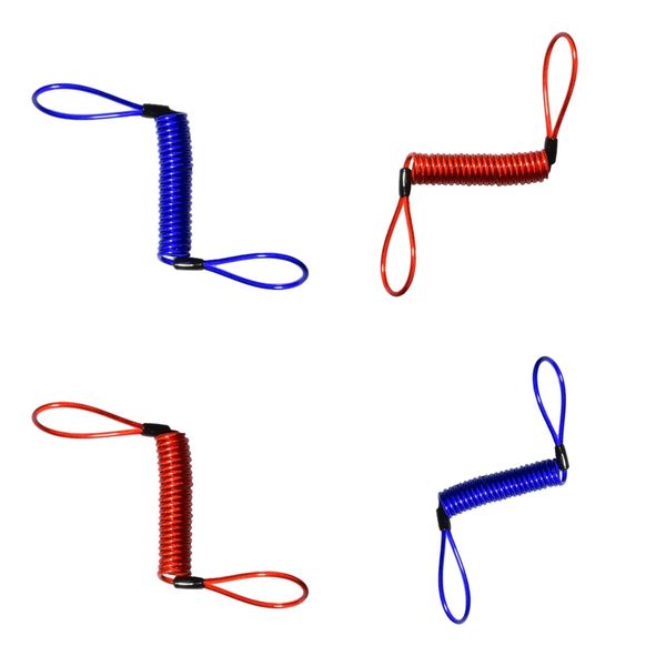 4x motorcycle alarm disc lock security spring reminder cable strong 
4x motorcycle alarm disc lock security spring reminder cable strong