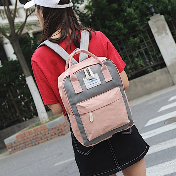 women canvas backpacks waterproof design lapstudents schoolbag female dayback large capacity fashion bags for teenager
women canvas backpacks waterproof design lapstudents schoolbag female dayback large capacity fashion bags for teenager