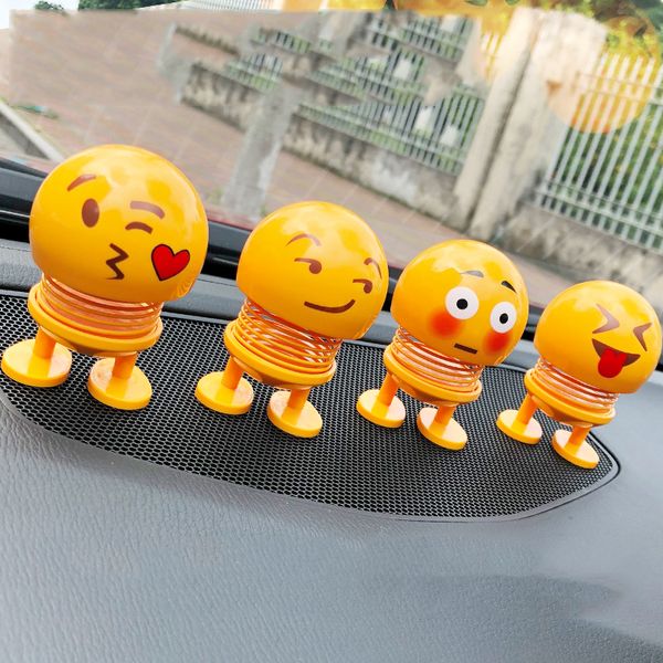 cartoon expressions series spring head shaking dolls car accessories interior decoration automotive interior decorations ornamen
cartoon expressions series spring head shaking dolls car accessories interior decoration automotive interior decorations ornamen