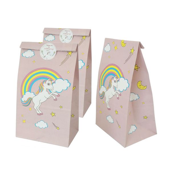 24pcs unicorn pattern square bottom bag packaging bags oilproof packing paper bag cartoon gift bags
24pcs unicorn pattern square bottom bag packaging bags oilproof packing paper bag cartoon gift bags