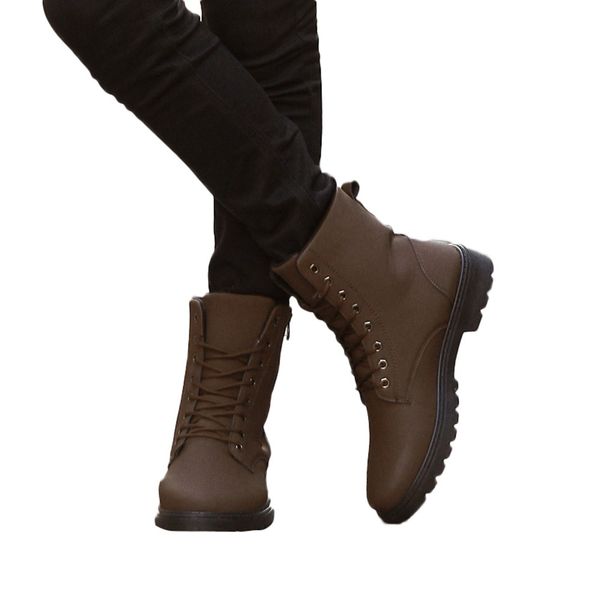 sagace 2020 fashion motorcycle boots male female leather martins shoes autumn winter styles mid-calf high boots plus size, Black
sagace 2020 fashion motorcycle boots male female leather martins shoes autumn winter styles mid-calf high boots plus size, Black