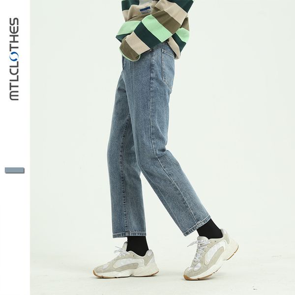 mtl men's wear | wholesale korean nine point straight tube jeans for men's casual and all-round fit jeans trend, Blue
mtl men's wear | wholesale korean nine point straight tube jeans for men's casual and all-round fit jeans trend, Blue