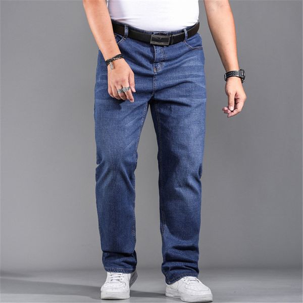 jeans men 2019 new large size men's jeans men's loose straight stretch denim trousers high waist blue trousers size 32-48
jeans men 2019 new large size men's jeans men's loose straight stretch denim trousers high waist blue trousers size 32-48