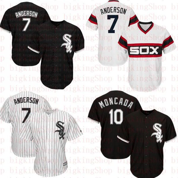 Chicago 7 Tim Anderson White Sox baseball Michael 45 Todd Frazier 10 Yoan Moncada Majestic Black Alternate Cool Base Player Jersey 
Chicago 7 Tim Anderson White Sox baseball Michael 45 Todd Frazier 10 Yoan Moncada Majestic Black Alternate Cool Base Player Jersey