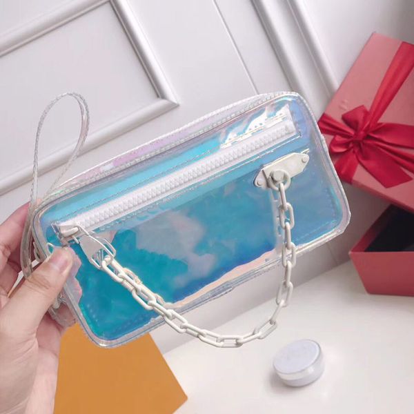 23cm sell classic transparent man bag designer luxury handbags purses chain leather embossing presbyopic bags laser package
23cm sell classic transparent man bag designer luxury handbags purses chain leather embossing presbyopic bags laser package