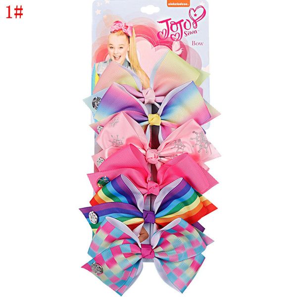 5.6inch jojo bows siwa rainbow printed knot ribbon bow pinza jojo girls handmade hair accessories boutique children hair clip, Black;brown
5.6inch jojo bows siwa rainbow printed knot ribbon bow pinza jojo girls handmade hair accessories boutique children hair clip, Black;brown