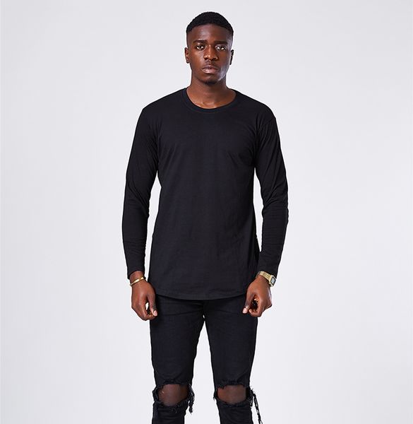 male fashion street wear t shirt men extend swag side zip t shirt super longline long sleeve t shirts with curve hem and zip, White;black
male fashion street wear t shirt men extend swag side zip t shirt super longline long sleeve t shirts with curve hem and zip, White;black