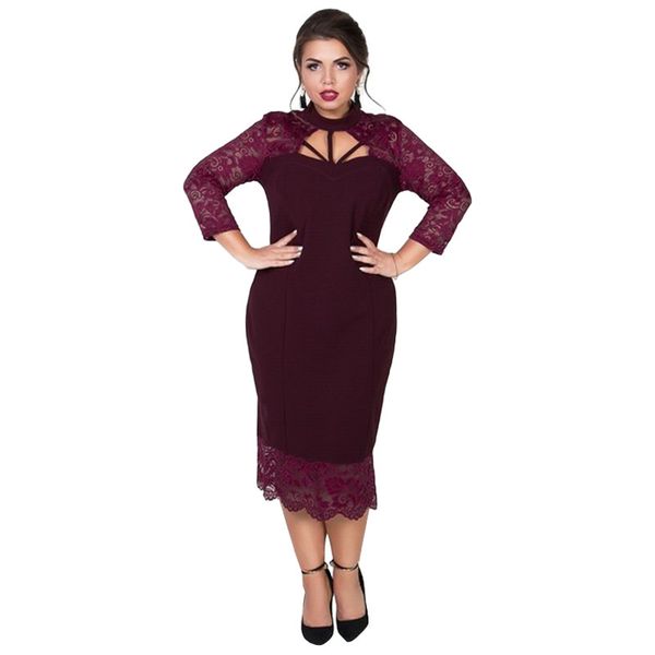 2019 lace hollow out plus size women dress xl-6xl party dress vestidos d929, Black;gray
2019 lace hollow out plus size women dress xl-6xl party dress vestidos d929, Black;gray