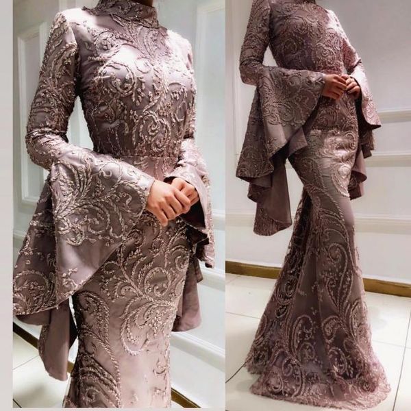 arabic muslim mermaid evening dresses embroidery beaded long sleeves prom dresses satin formal party bridesmaid pageant gowns zj55, Black
arabic muslim mermaid evening dresses embroidery beaded long sleeves prom dresses satin formal party bridesmaid pageant gowns zj55, Black