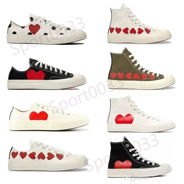 1970 canvas shoes, big eyes play chuck 70 multi heart 70s hi canvas skate shoes classic 1970 canvas shoes jointly skateboard casual sneakers, White;red
1970 canvas shoes, big eyes play chuck 70 multi heart 70s hi canvas skate shoes classic 1970 canvas shoes jointly skateboard casual sneakers, White;red