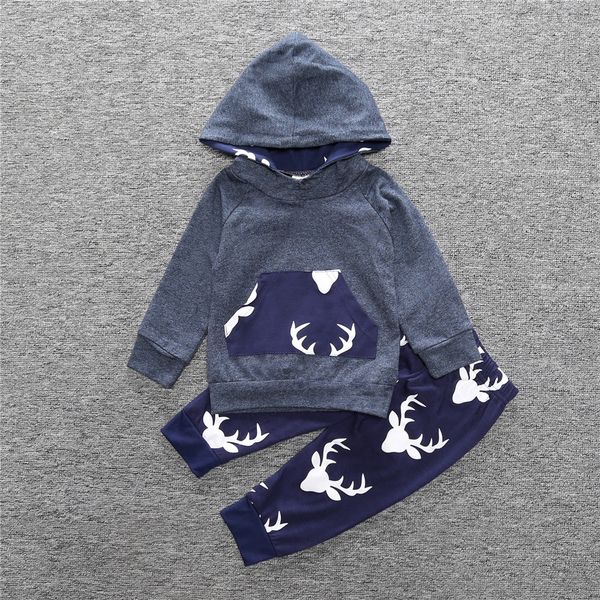 baby boy sport clothes set infant deer print cotton hooded clothing suit toddler newborn long sleeve sweater + pants, White
baby boy sport clothes set infant deer print cotton hooded clothing suit toddler newborn long sleeve sweater + pants, White