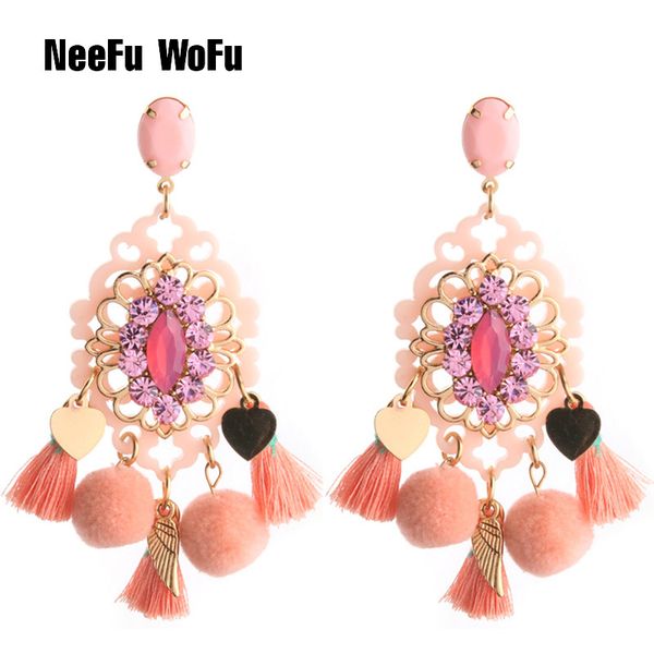 neefu wofu big earrings hairball earring long tassel earrings crystal large rhinestone brinco ear oorbellen jewelry, Golden
neefu wofu big earrings hairball earring long tassel earrings crystal large rhinestone brinco ear oorbellen jewelry, Golden