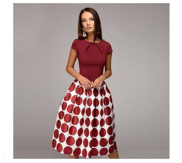 woman clothing summer dresses vintage wave point dress short sleeve patchwork short dress women spring summer vestidos designer clothes, Black;gray
woman clothing summer dresses vintage wave point dress short sleeve patchwork short dress women spring summer vestidos designer clothes, Black;gray